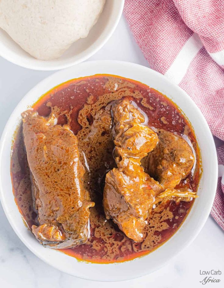 Ofe Akwu and Fufu