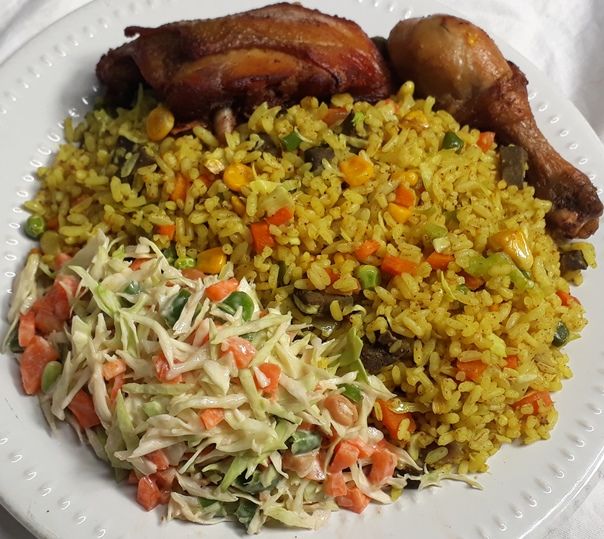 Fried Rice and Beef