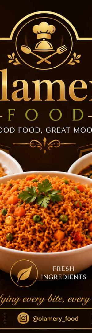 Jellof Rice with chicken 