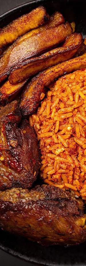 Jollof Rice and Chicken