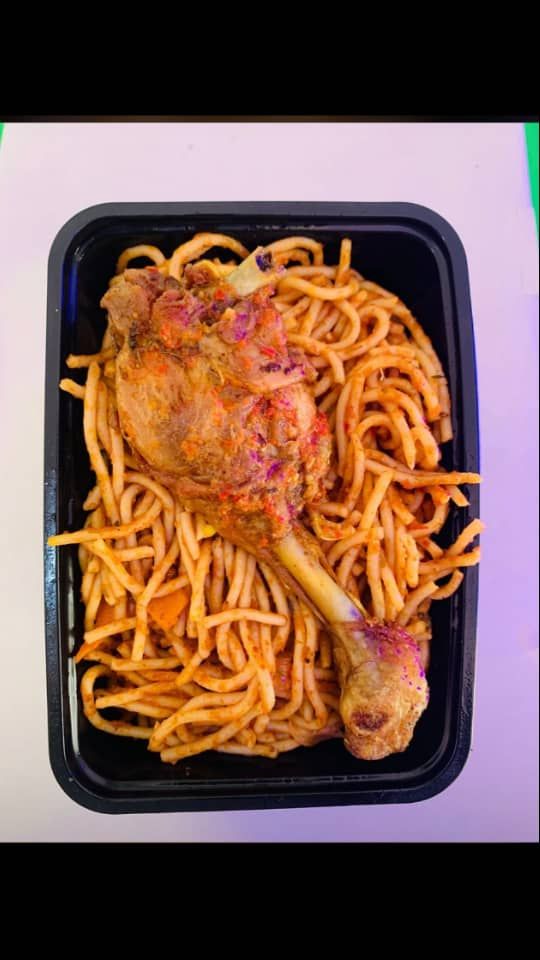 Spaghetti and Chicken