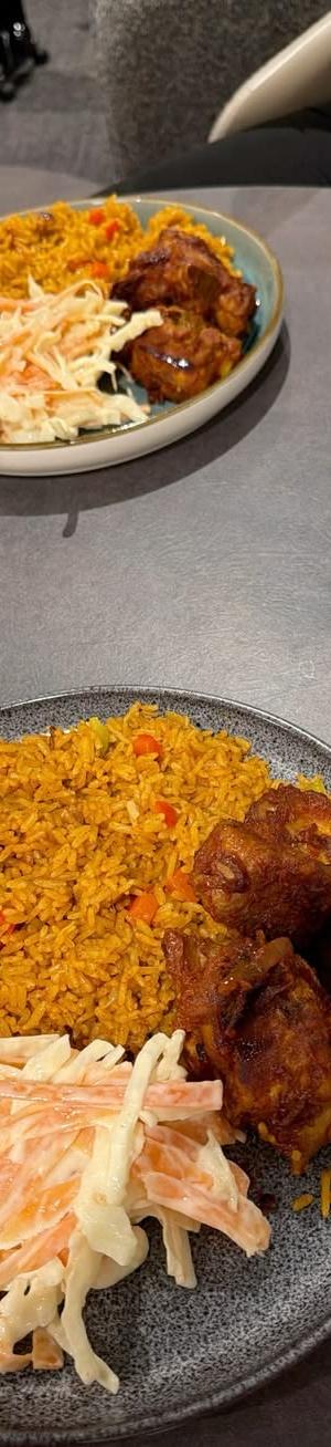 Rice and Chicken+ Small Chicken Salad + Milkshake
