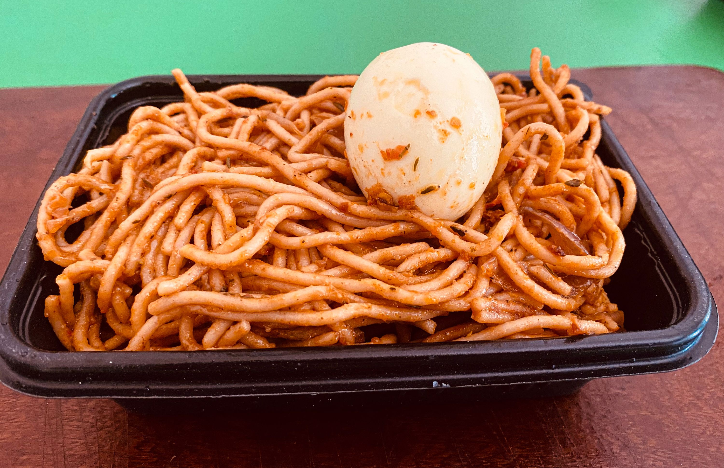 Spaghetti and Egg