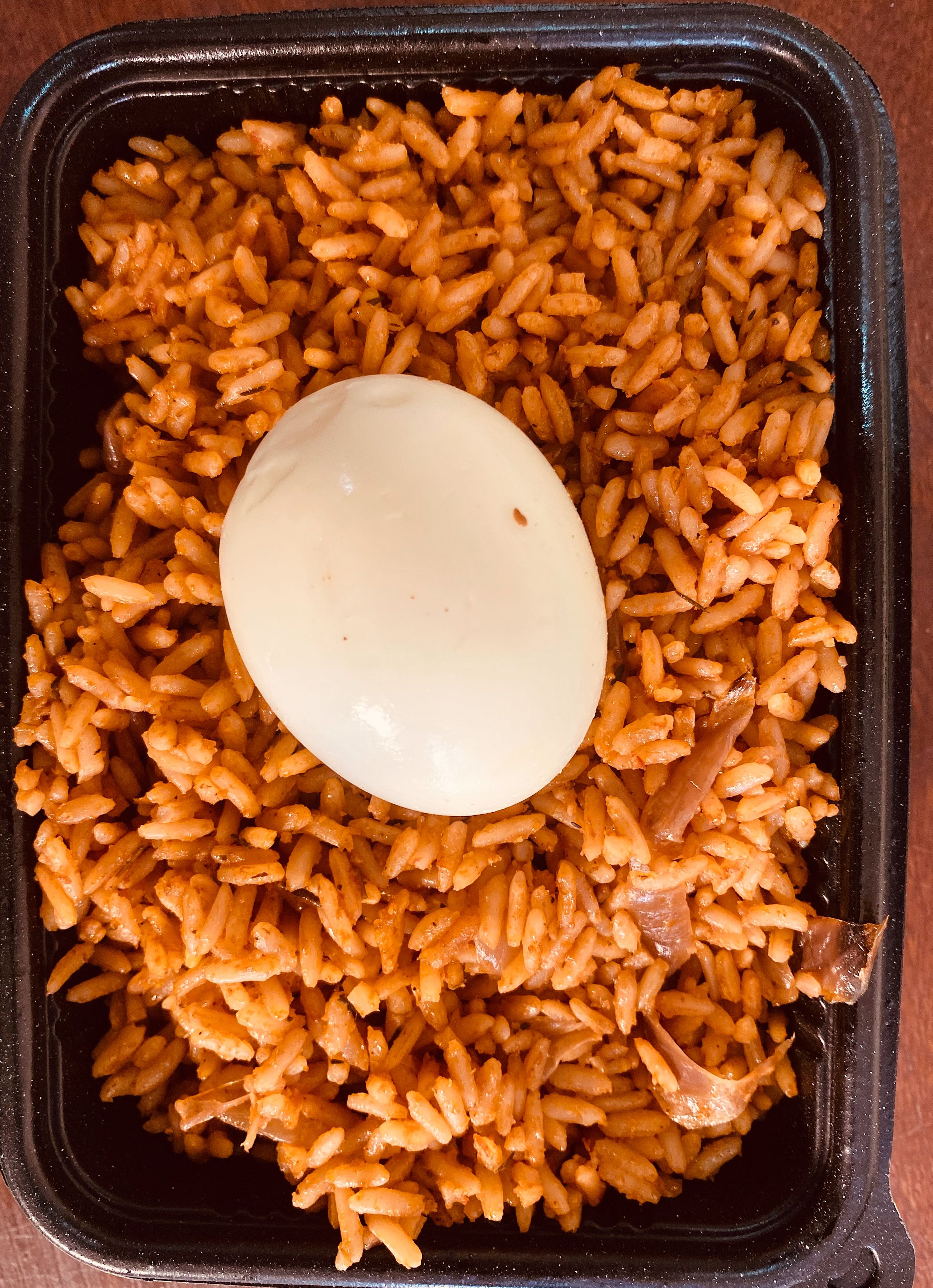 Jollof Rice and Egg