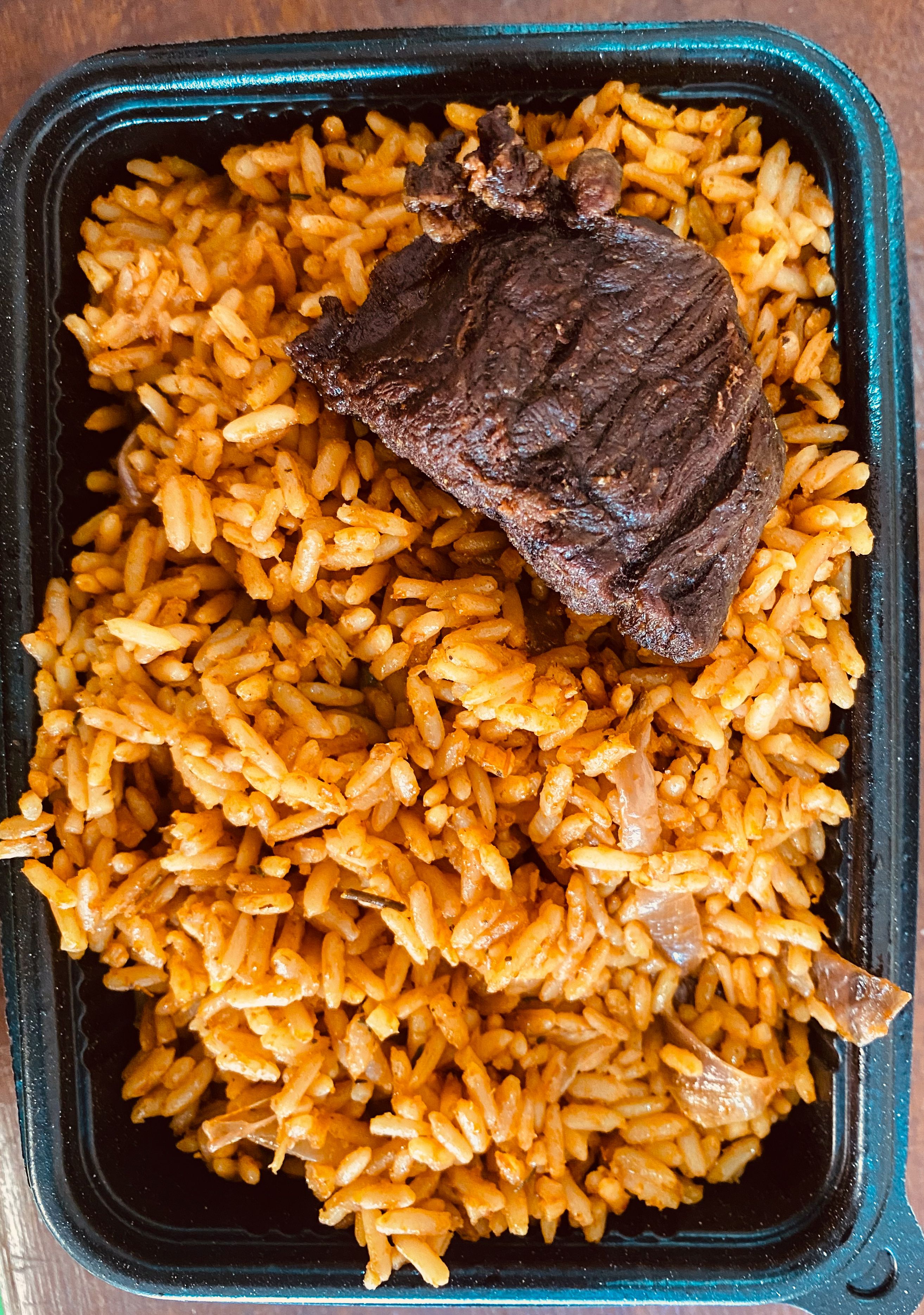 Jollof Rice and Beef